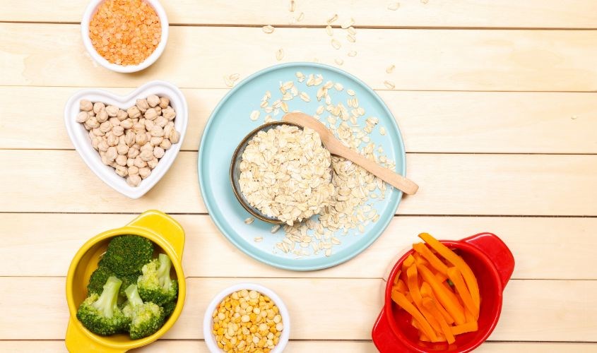 Thực phẩm ăn dặm tốt cho bé