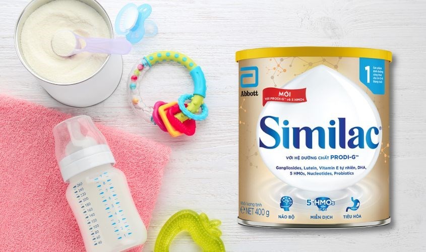 Sữa bột Similac 5G số 1 900g (0 - 6 tháng)