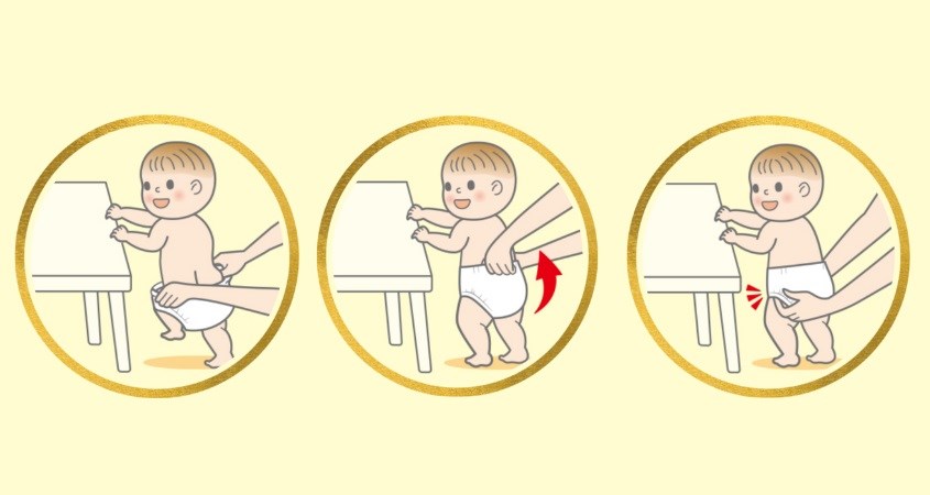 Hướng dẫn cách mặc tã quần cho bé đúng cách Hướng dẫn cách mặc tã quần cho bé đúng cách