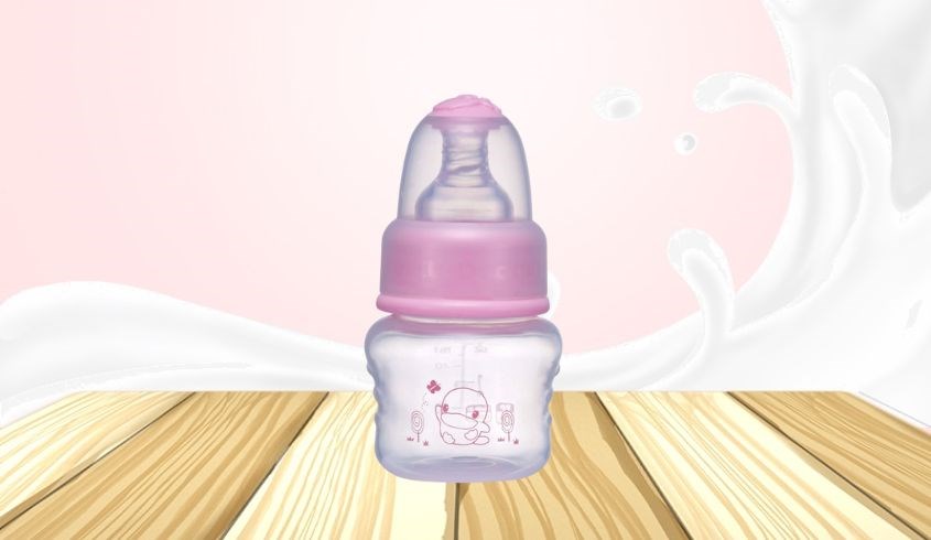 Bình tập uống nhựa PP, silicone KuKu KU5926 60 ml - Màu ngẫu nhiên (từ 0 tháng)