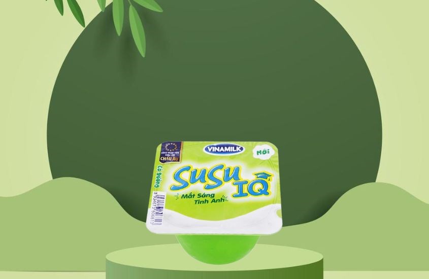 Lốc 4 hộp sữa chua có đường Vinamilk SuSu IQ 80g (từ 1 tuổi)