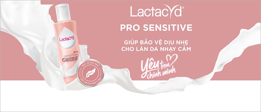 Dung dịch vệ sinh phụ nữ Lactacyd Pro Sensitive 250 ml