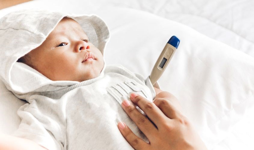 Đo nhiệt kế ở nách