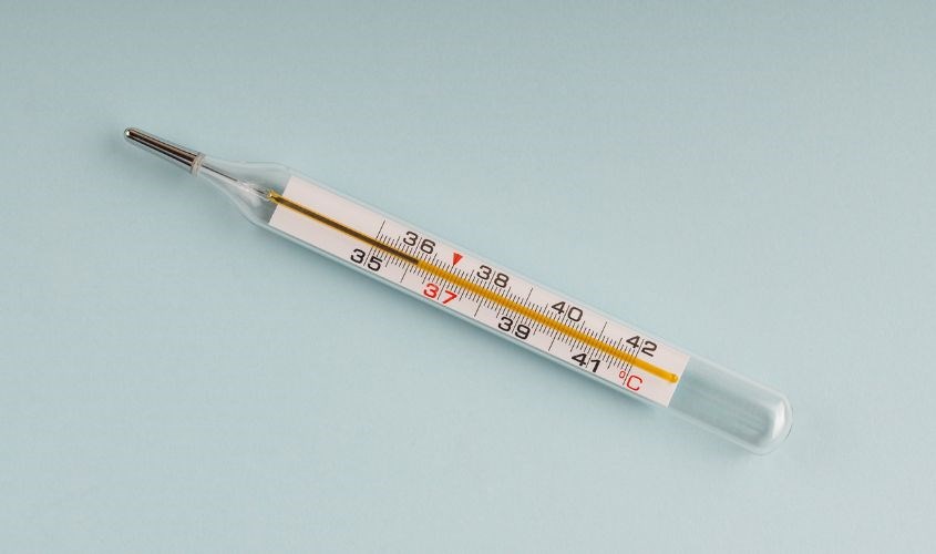 Nhiệt kế bao gồm 2 bộ phận