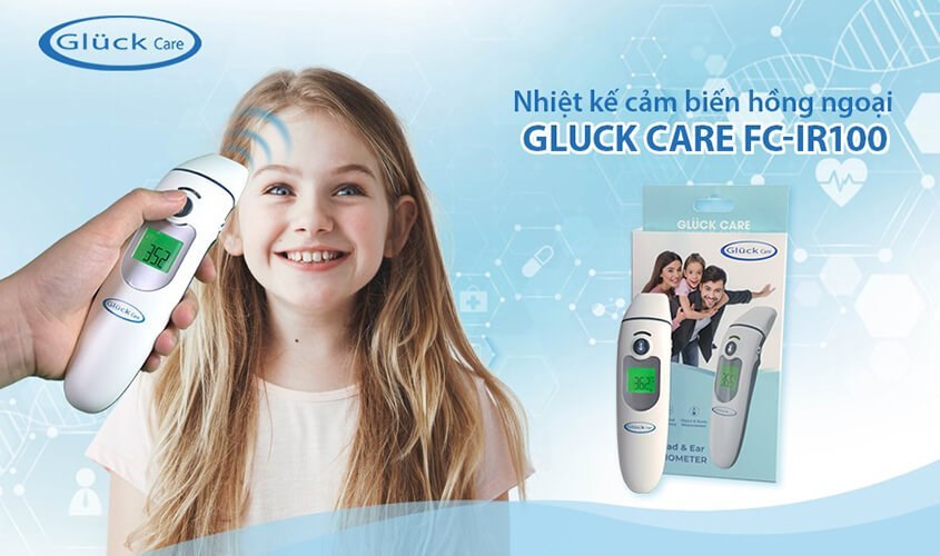Nhiệt kế hồng ngoại Gluck Care FC-IR100