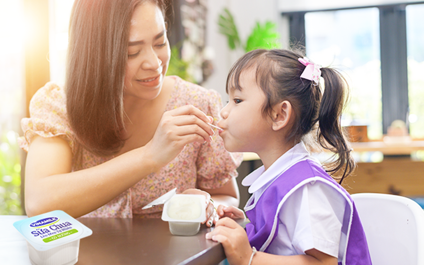 Sữa chua tốt cho hệ tiêu hoá