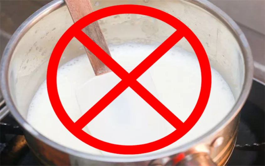 Không nên đun nóng sữa chua hoặc để sữa chua quá lạnh