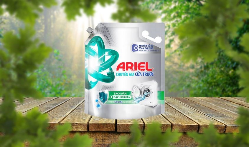 Nước giặt Ariel Sạch Sâu hương nắng mai túi 3.4 lít
