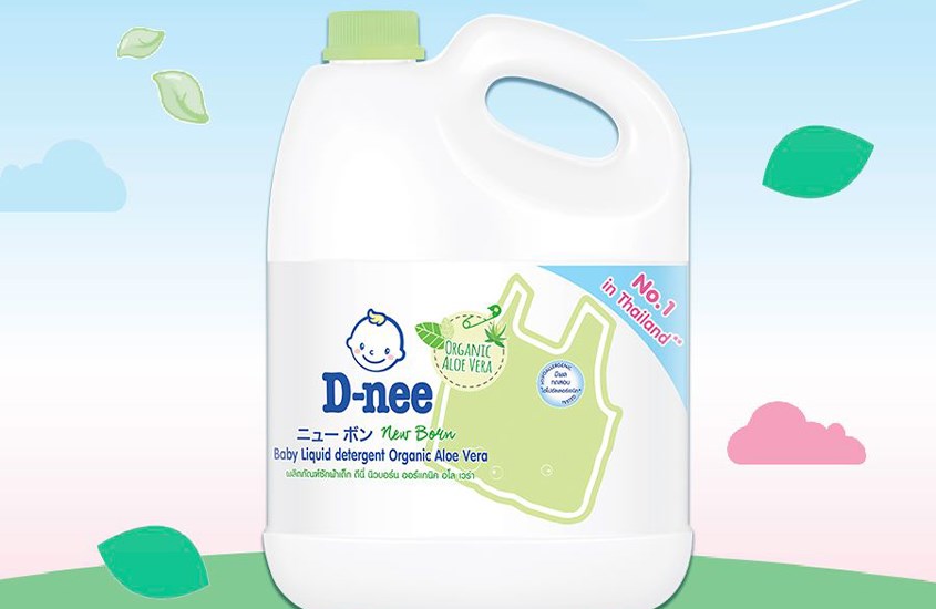 Nước giặt quần áo cho bé D-nee Xanh Lá hương nha đam can 3 lít Nước giặt quần áo cho bé D-nee Xanh Lá hương nha đam can 3 lít