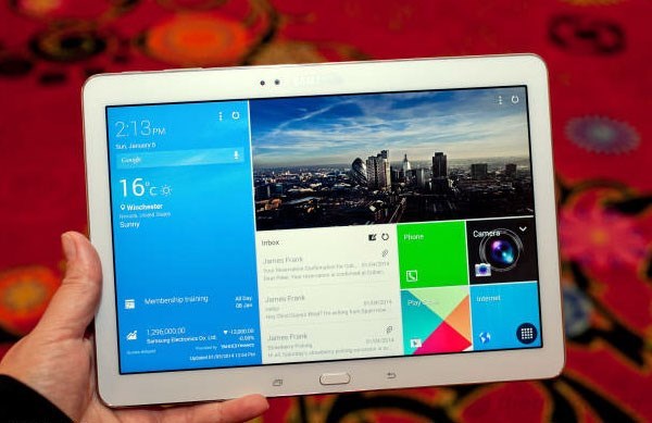 Galaxy Tab Pro được xem là dòng máy tính bảng cao cấp của Samsung