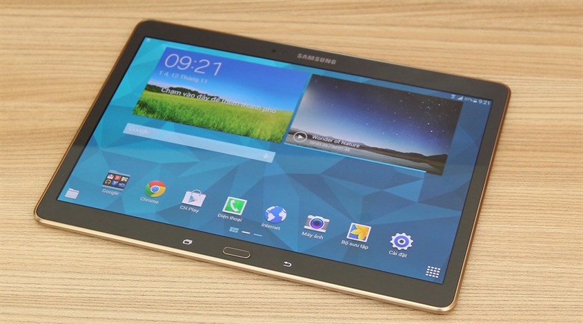 Galaxy Tab dòng S được cho ra mắt lần đầu tiên vào năm 2014