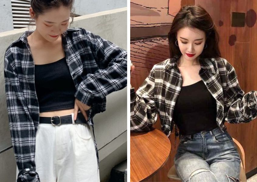 C Áo Sơ Mi Croptop Vai Phồng tay Dài CLASSIC TRẮNG Cùng Deal Giá cả luôn tốt nhất #23 C Áo Sơ Mi Croptop Vai Phồng tay Dài CLASSIC TRẮNG Cùng Deal Giá cả luôn tốt nhất