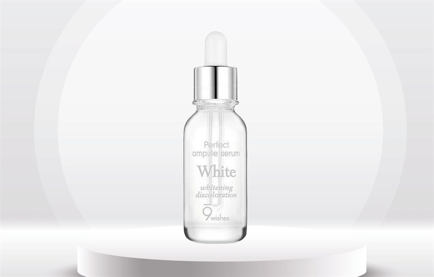 Tinh chất dưỡng trắng da chiết xuất Gạo 9 Wishes Miracle White Ampule 25 ml