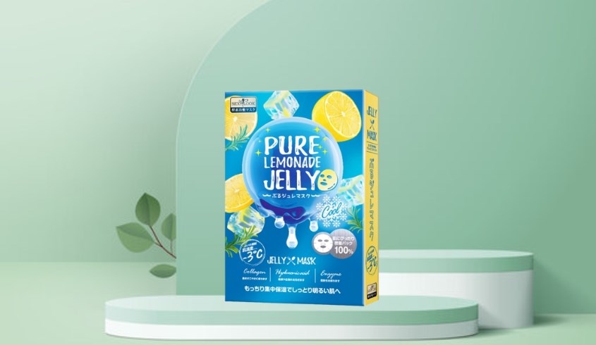 Mặt nạ thạch jelly Chanh cấp ẩm, làm mát da SexyLook Pure Lemonade 38 ml (hộp 3 miếng)