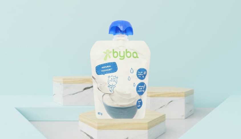 Sữa chua Byba túi 85g (từ 6 tháng)