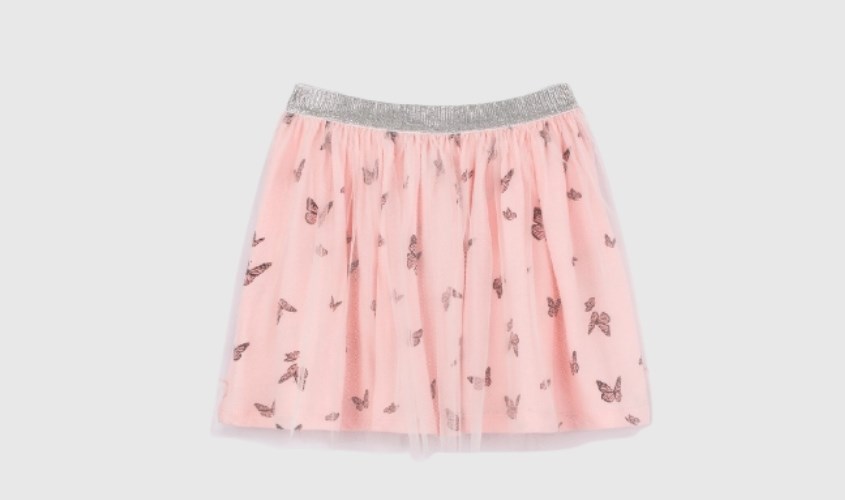 Chân váy bé gái Canifa 1KS21S003-FM146 màu hồng