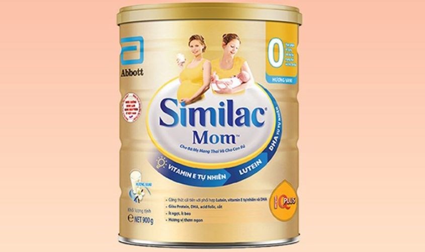 Sữa bầu Similac Mom hương vani 900g