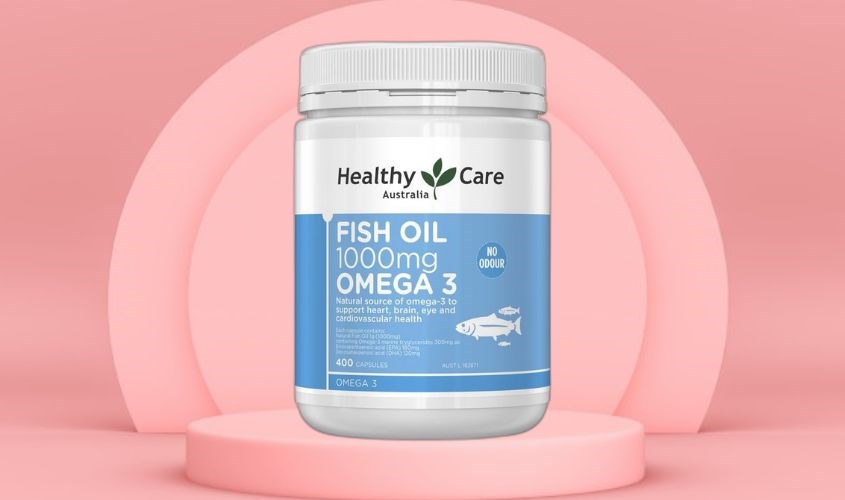 Dầu cá omega 3 Healthy Care Fish Oil