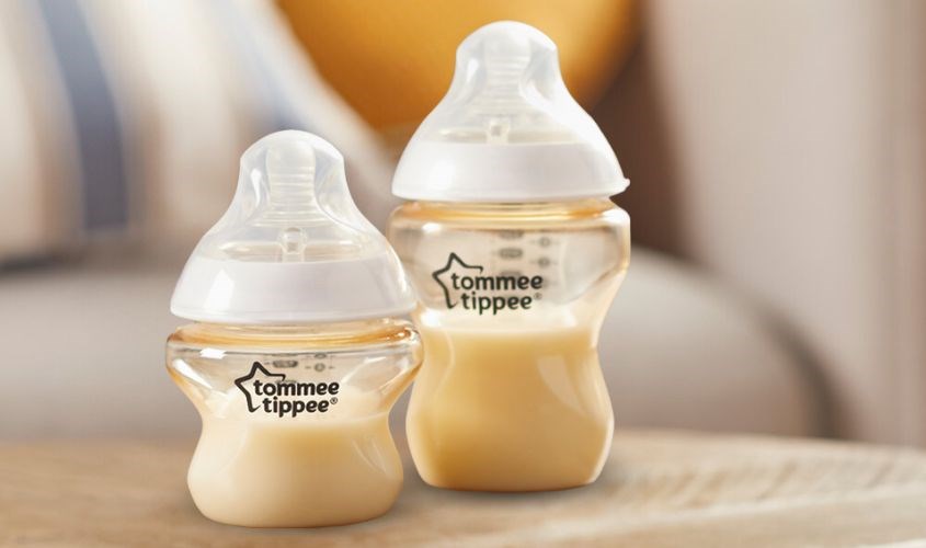 Bình sữa nhựa PP Tommee Tippee Closer to Nature 421111 cổ rộng 150 ml 