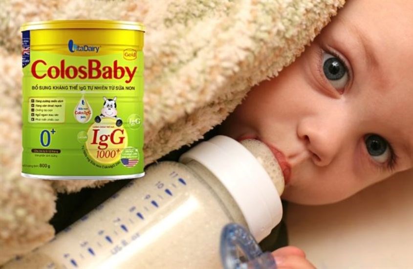 Sữa bột ColosBaby Gold 0+ 800g (0 - 12 tháng) giúp trẻ phát triển toàn diện