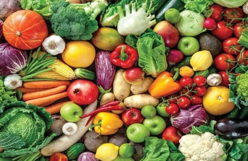 Chất xơ có trong rau củ quả