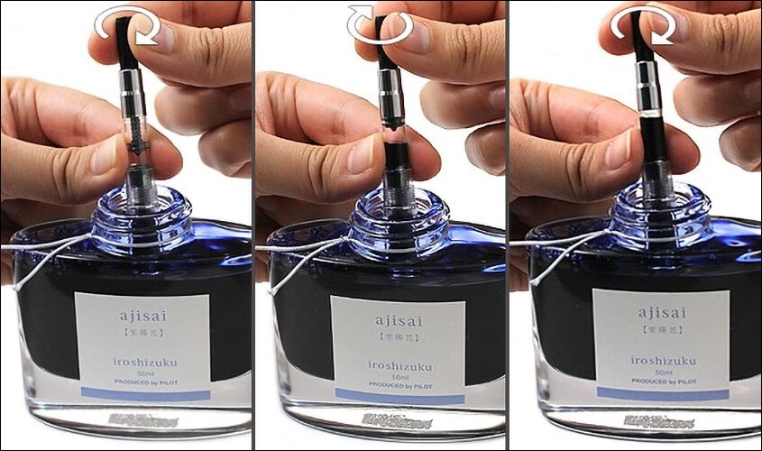 Để bút mực có thể sử dụng được thì không thể thiếu sự xuất hiện của hộp mực