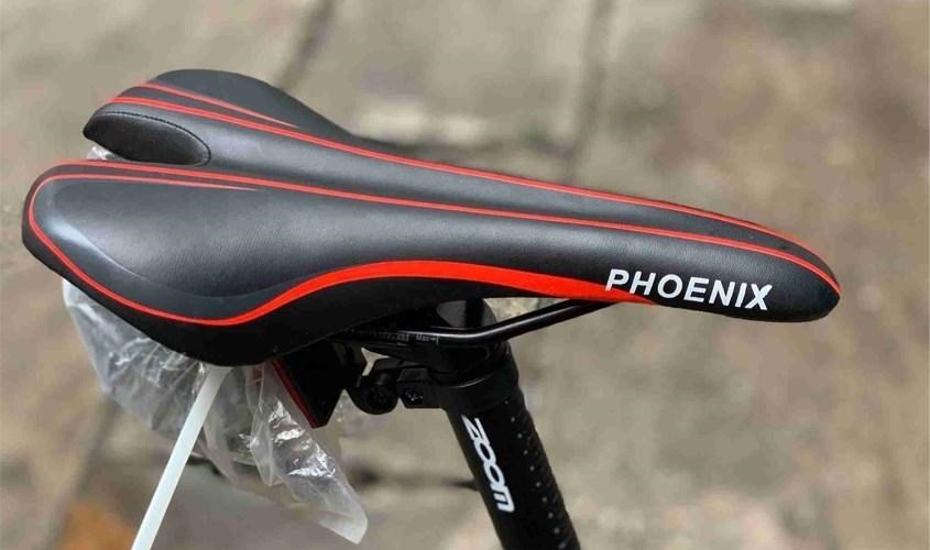 bộ yên xe PU bọc da cao cấp cùng với cốt yên thép hãng Dingba