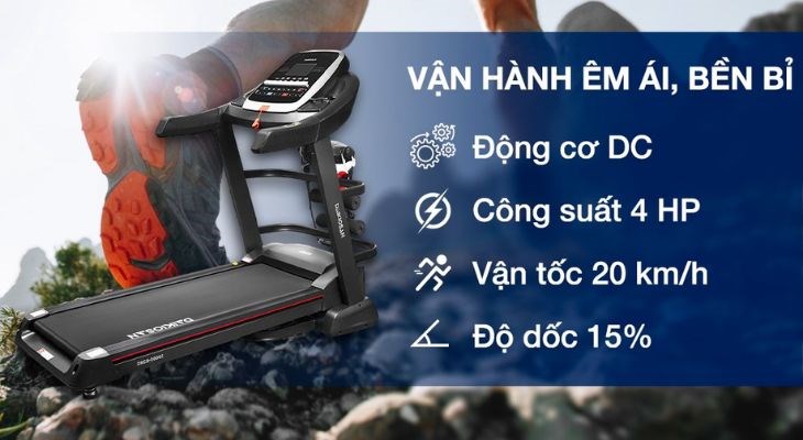 Máy chạy bộ Daikiosan phù hợp cho người bắt đầu tập luyện