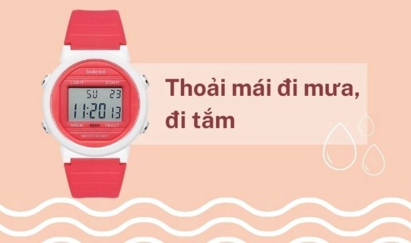 Đồng hồ trẻ em Smile Kid 39 mm chống nước SL219L-05