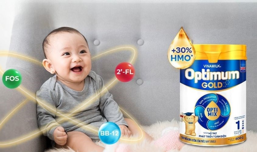 Sữa bột Vinamilk Optimum Gold số 1 400g (0 - 6 tháng)