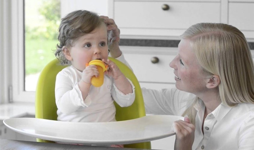 Túi nhai ăn dặm sử dụng cho bé từ 6 tháng tuổi trở lên