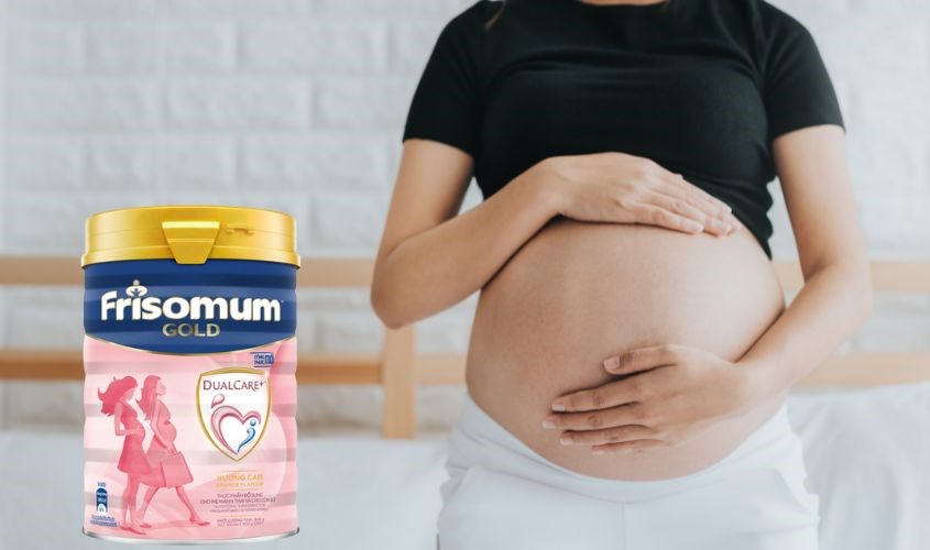 Sữa bầu Frisomum Gold hương cam 900g rất tốt cho phụ nữ mang thai Sữa bầu Frisomum Gold hương cam 900g rất tốt cho phụ nữ mang thai