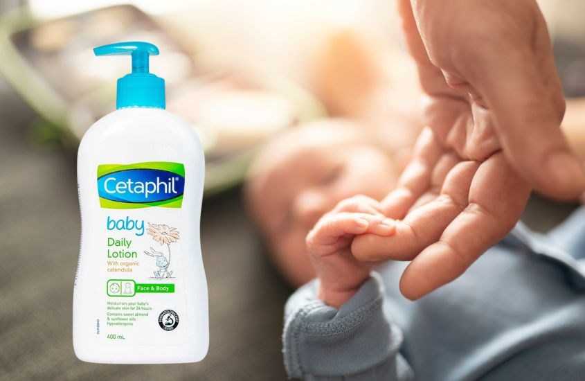 Sữa dưỡng thể hoa cúc hữu cơ cho bé Cetaphil Baby Daily Lotion 399 ml