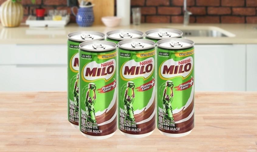 Milo Milch-Instantgetränk in Dosen von 240ml 