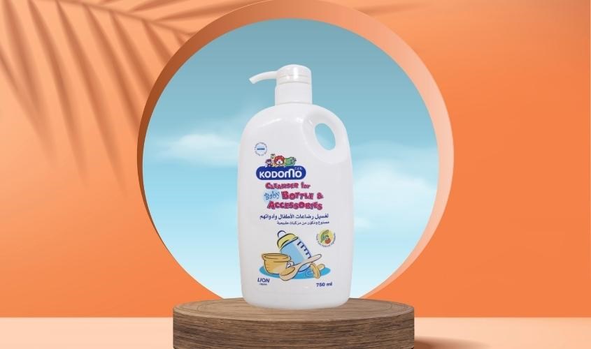 Dung dịch làm sạch đồ dùng Kodomo chai 750 ml không mùi
