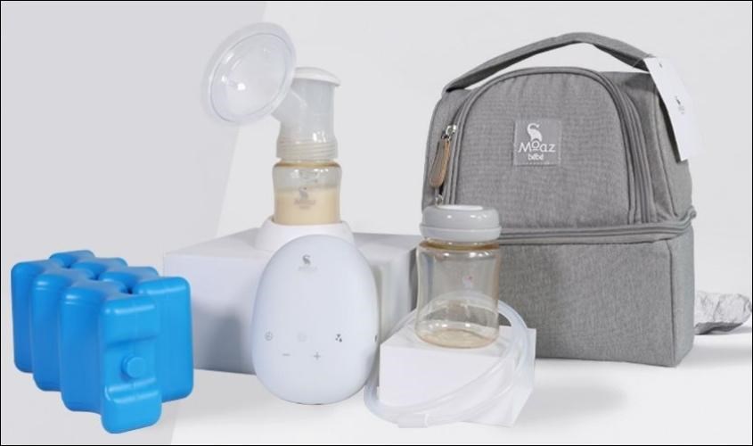 Máy hút sữa điện đôi Moaz BéBé MB-029