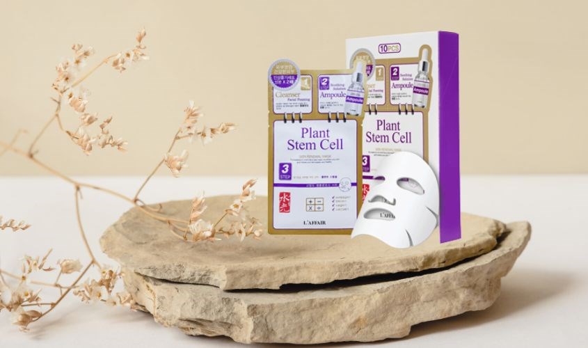 Mặt nạ giấy 3 bước Nhân Sâm phục hồi, tái tạo da Rainbow L