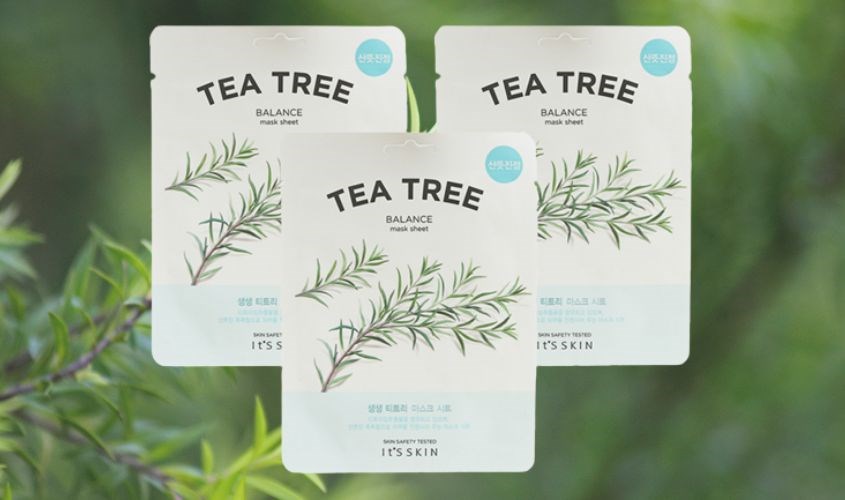 Mặt nạ giấy Tràm Trà làm dịu da It