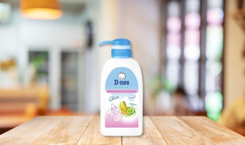 Nước rửa bình sữa D-nee 500 ml dịu nhẹ Nước rửa bình sữa D-nee 500 ml dịu nhẹ