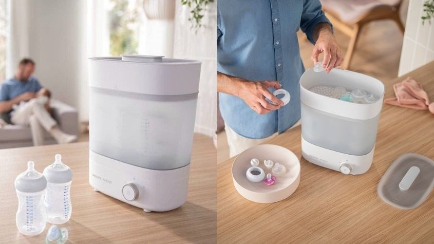 Máy tiệt trùng và sấy khô bình sữa Philips Avent SCF293.00 Máy tiệt trùng và sấy khô bình sữa Philips Avent SCF293.00