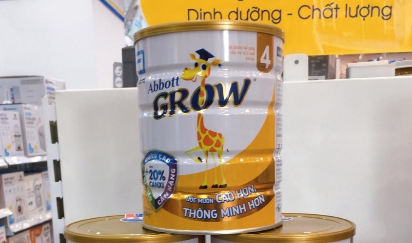 Sữa bột Abbott Grow số 4 hương vani 900g (từ 2 tuổi)