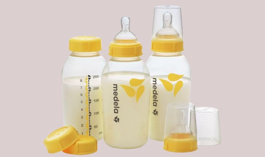  Bình sữa Medela được sử dụng phổ biến và giúp bé chống đầy hơi