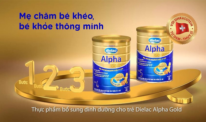 Sữa Dielac Alpha giàu dinh dưỡng cho bé Sữa Dielac Alpha giàu dinh dưỡng cho bé