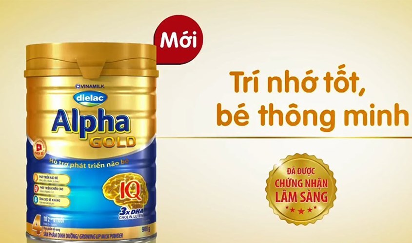 Sữa Dielac Alpha giúp bé thông minh Sữa Dielac Alpha giúp bé thông minh