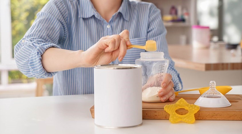 Pha sữa Dielac Alpha đúng liều lượng Pha sữa Dielac Alpha đúng liều lượng