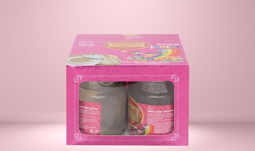 Hộp 4 hũ nước yến sào Win