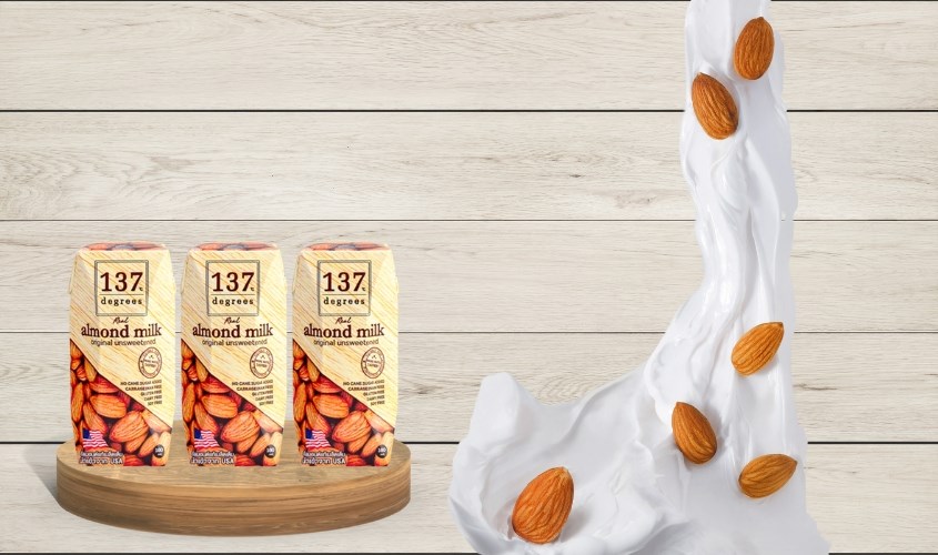 Lốc 3 hộp sữa hạt hạnh nhân truyền thống 137 Degrees 180 ml (từ 1 tuổi)