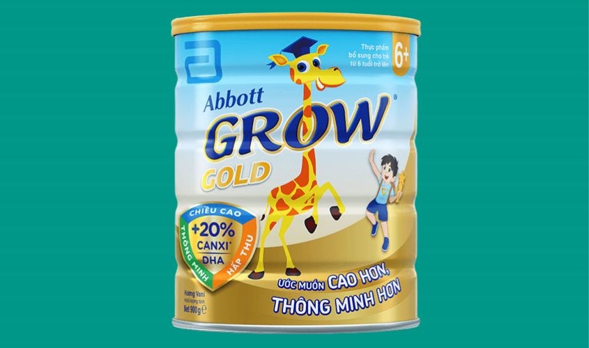 Sữa Abbott Grow Gold 6+ cho bé từ 6 tuổi trở lên