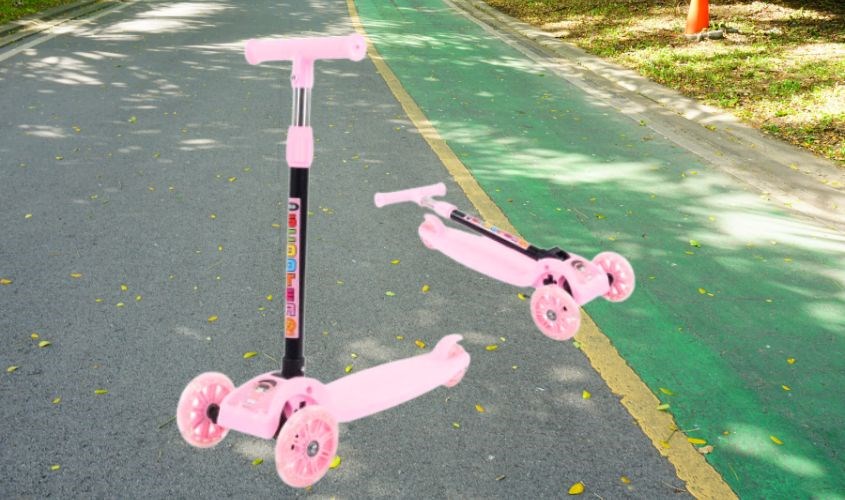 Xe trượt có thể gấp gọn và mang theo đi du lịch