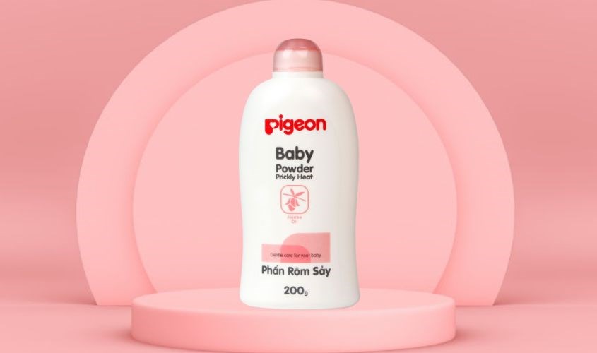 Phấn rôm cho bé Pigeon Prickly Heat 200g